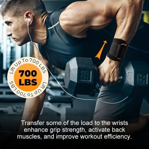 Heavy Duty Weight Lifting Wrist Hook Straps