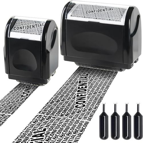 Privacy Protection  Roller Stamp