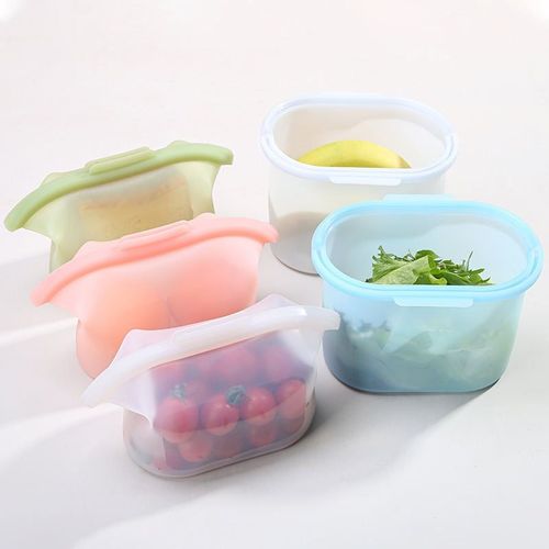 New Silicone Food Storage Bags