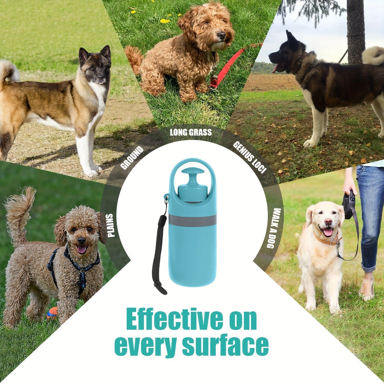 BIG DISCOUNT!!! BUY 1 GET 2 !!! 🐾Dog Poop Scooper with Bags – Portable Outdoor Cleaning Set