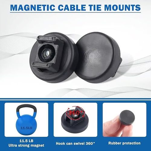 Magnetic Cable Zip Tie Mount Kit