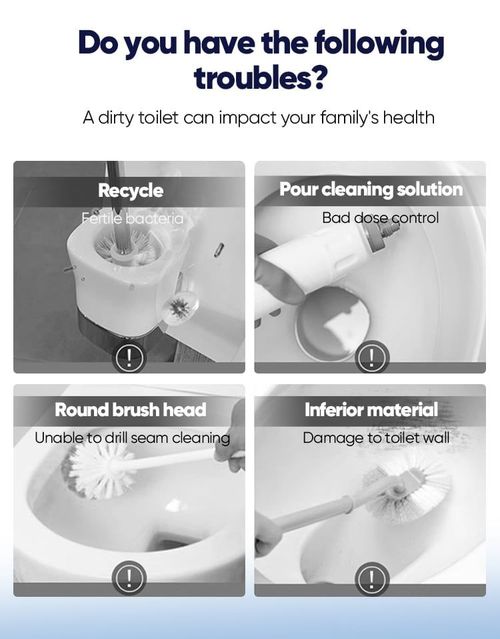 Disposable toilet cleaning tool