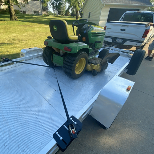 Auto Ratchet Strap with Universal Plate