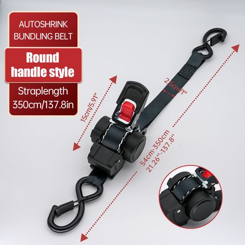 Auto Ratchet Strap with Universal Plate