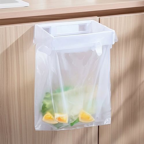 folding bin for garbage bags