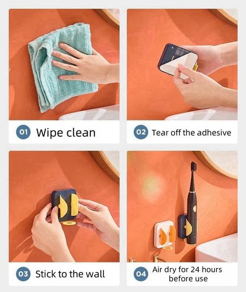 Electric Toothbrush Holder Wall Mount