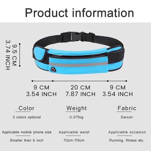 Anti-theft Invisible Waist Bag