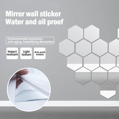 A mirror that won't break-Self Adhesive Mirrors Sheets