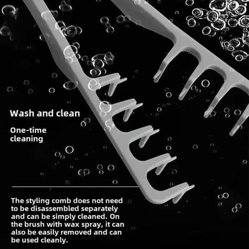 Textured styling comb