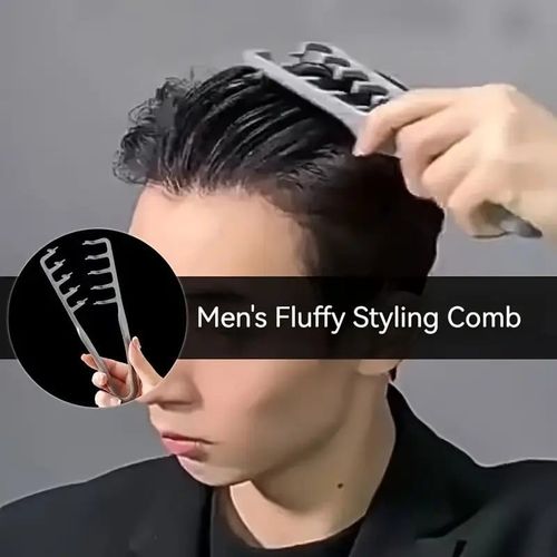 Textured styling comb