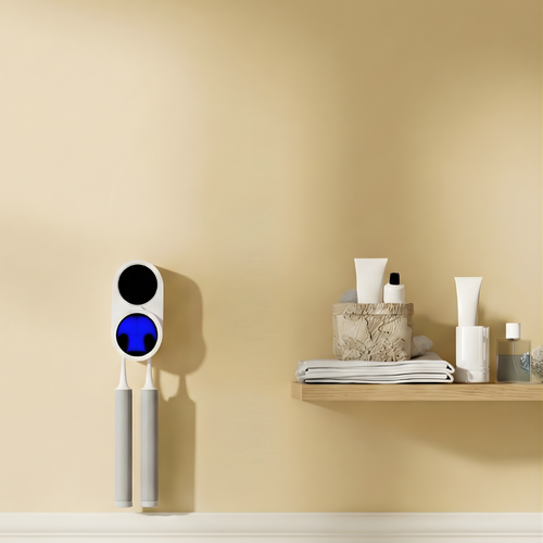 🧴🪥Wall Mounted Electric Toothbrush Holder - Auto Inductive Cover for Bathroom✨