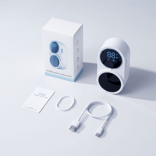 🧴🪥Wall Mounted Electric Toothbrush Holder - Auto Inductive Cover for Bathroom✨