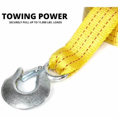 🔥Tow Strap with Hooks 4m