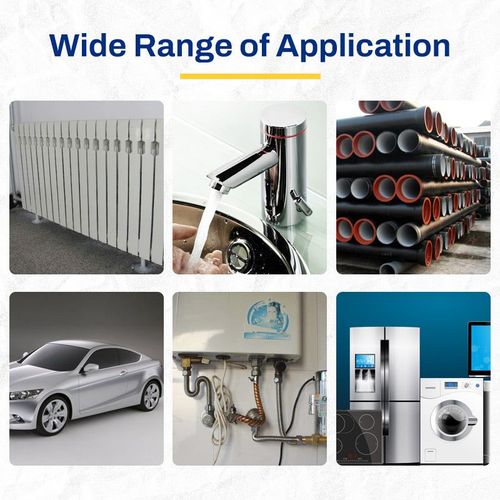 Metal repair adhesive