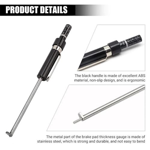 Brake Pad Thickness Gauge