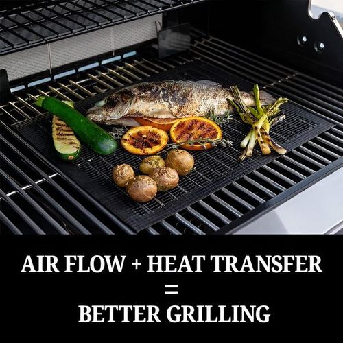 Grilling mesh mat