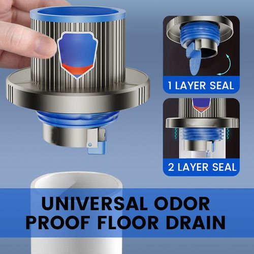 Universal Odor Proof Floor Drain