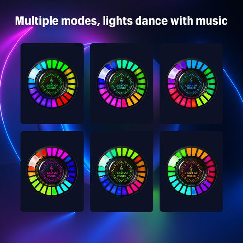 Car Atmosphere Light   car mounted magnetic pickup lamp