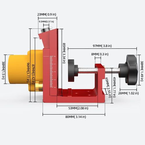 15° Precision Pocket Hole Jig Kit