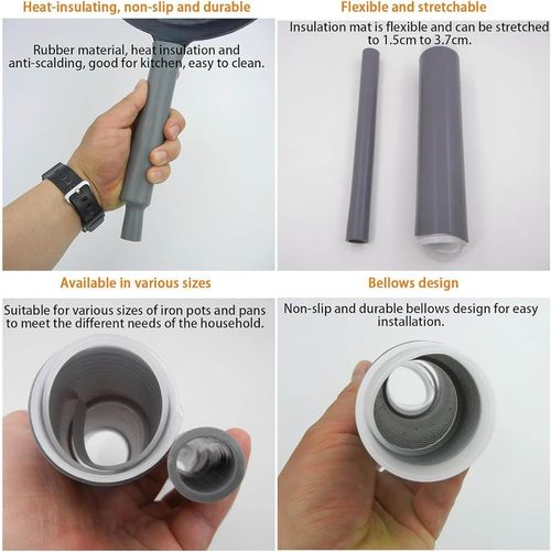 🔥 Buy 1 get 3 ! 🔥Heat Resistant Silicone Pan Handle Cover