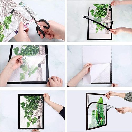 Self-Adhesive Magnetic Picture Frame