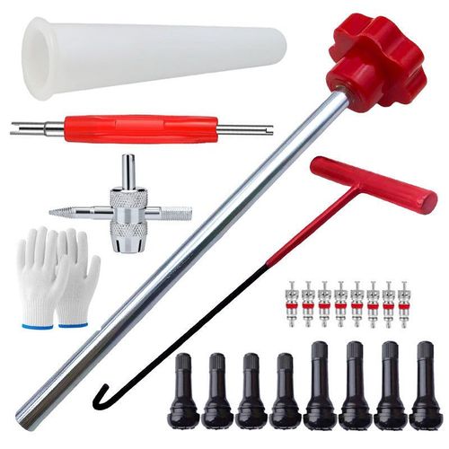 Quick Change Car Tire Valve Tool Kit