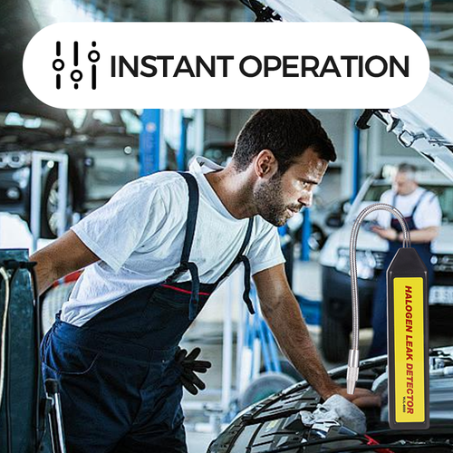 Halogen Leak Detector