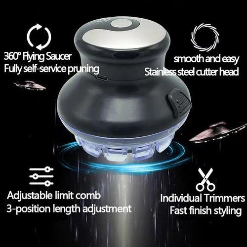 🔥2026 New Arrival🔥✨Cordless Circular Hair Clipper with LED Display