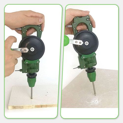 Multi-functional Glass Cutter with Drilling & Knife Sharpener