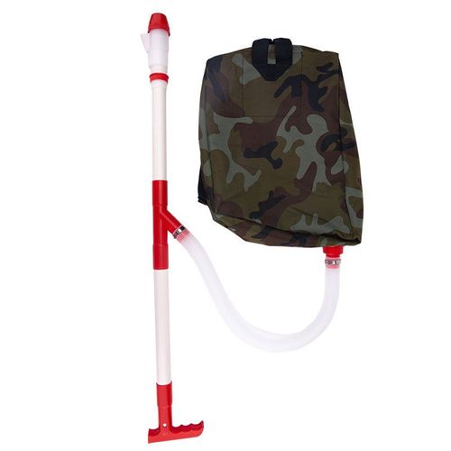 Multifunctional backpack for spreading fertilizer