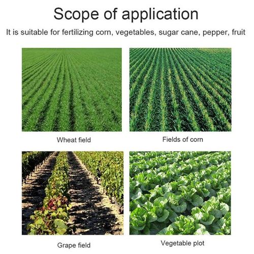 Multifunctional backpack for spreading fertilizer