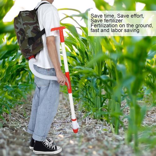 Multifunctional backpack for spreading fertilizer