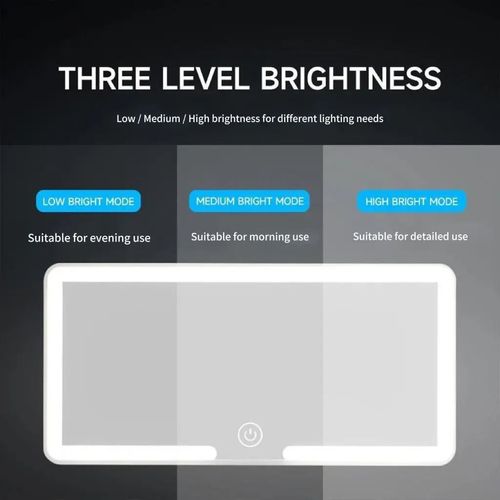 Car Sun Visor LED Mirror