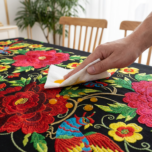 Mexican Floral Tablecloth
