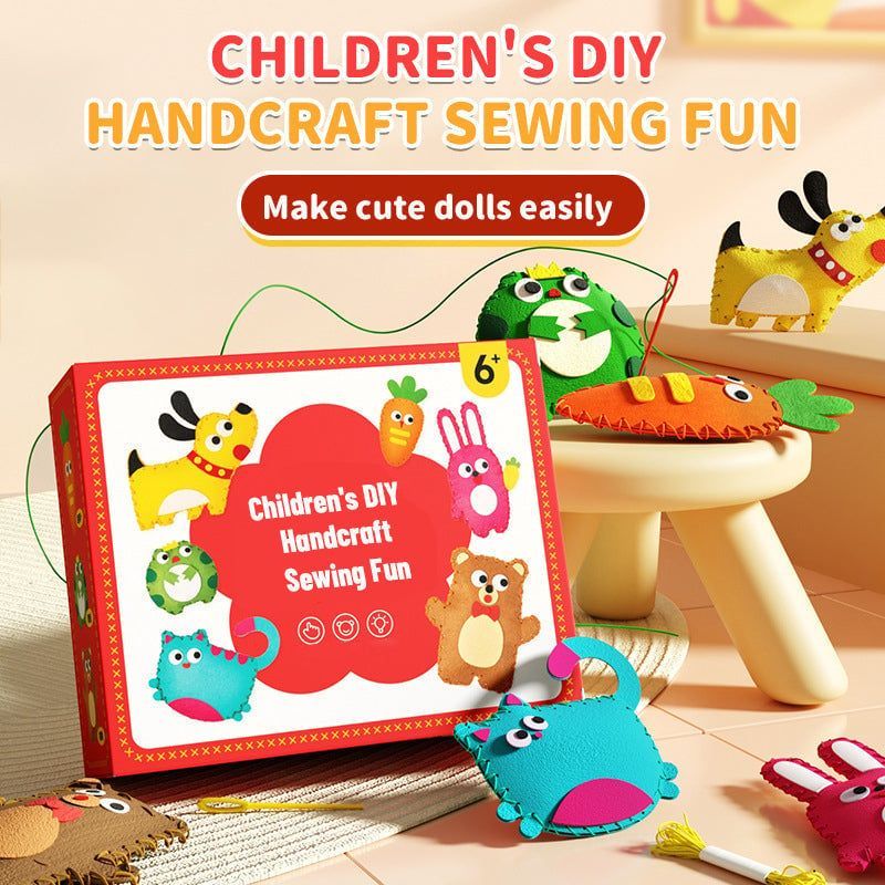 55% OFF💖The Perfect Gift for Your Kids-DIY Sewing Kit for Dolls💖
