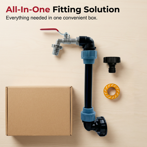 Complete mounting kit for tank