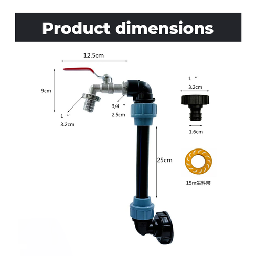 Complete mounting kit for tank