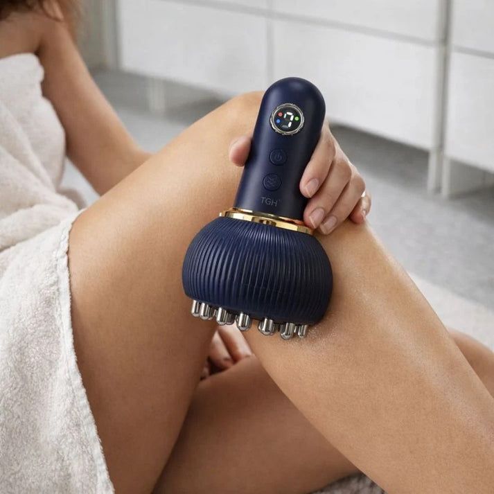 HOT Sale🔥49% OFF🔥Electric Cupping Therapy Massager & Meridian Brush Set