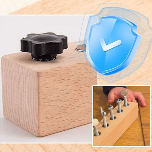 📢📢50% OFF !! ⏰Montessori Wooden Screw Driver Board Toy