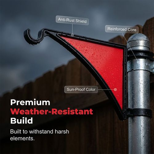 Patio & Garden Fence Post Hanger Hook