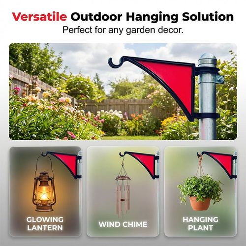 Patio & Garden Fence Post Hanger Hook