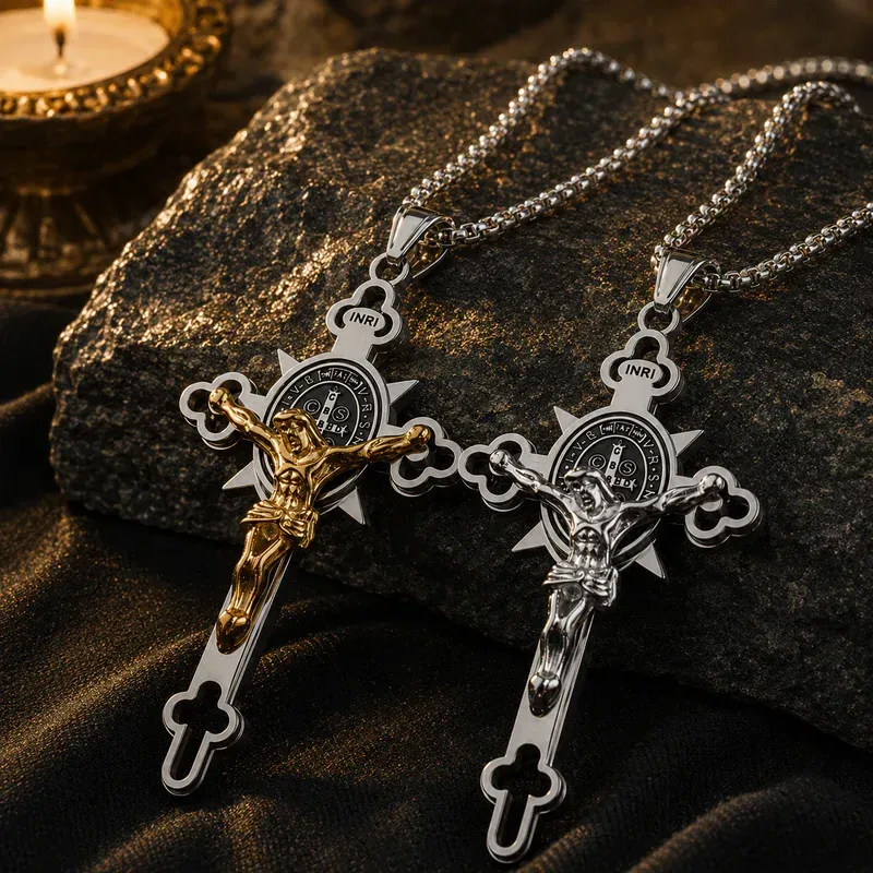 Exorcism Cross Necklace