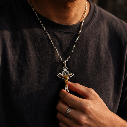 Exorcism Cross Necklace
