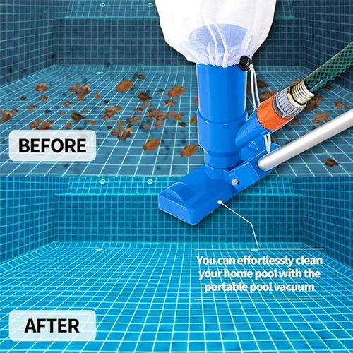 Pool cleaning vacuum set
