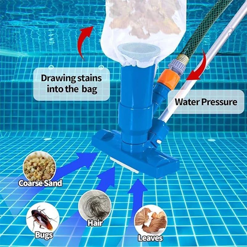 Pool cleaning vacuum set💦