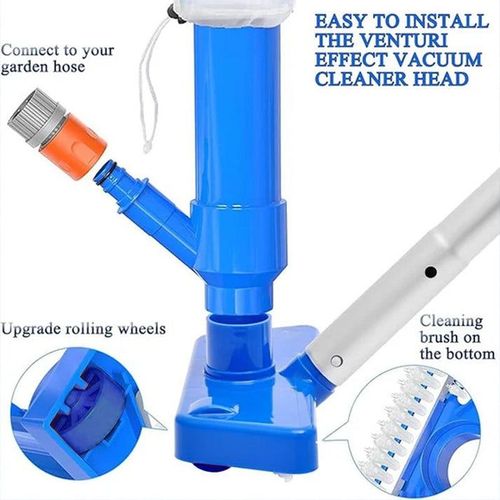 Pool cleaning vacuum set