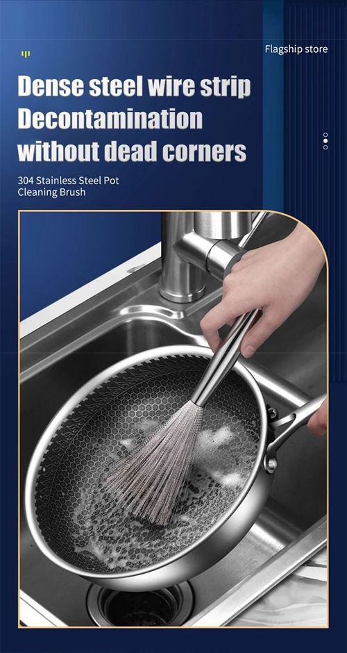 304 stainless steel Cleaning brush