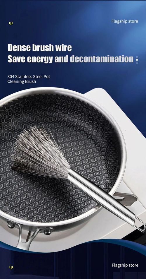 304 stainless steel Cleaning brush