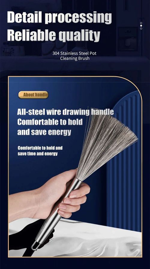 304 stainless steel Cleaning brush