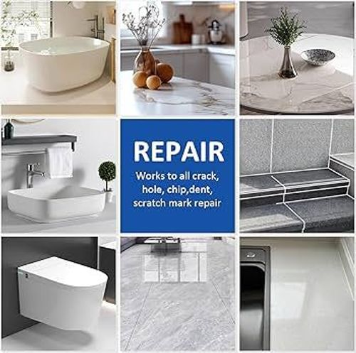 Ceramic Tiles and Sink Repair Gap Filler Paste